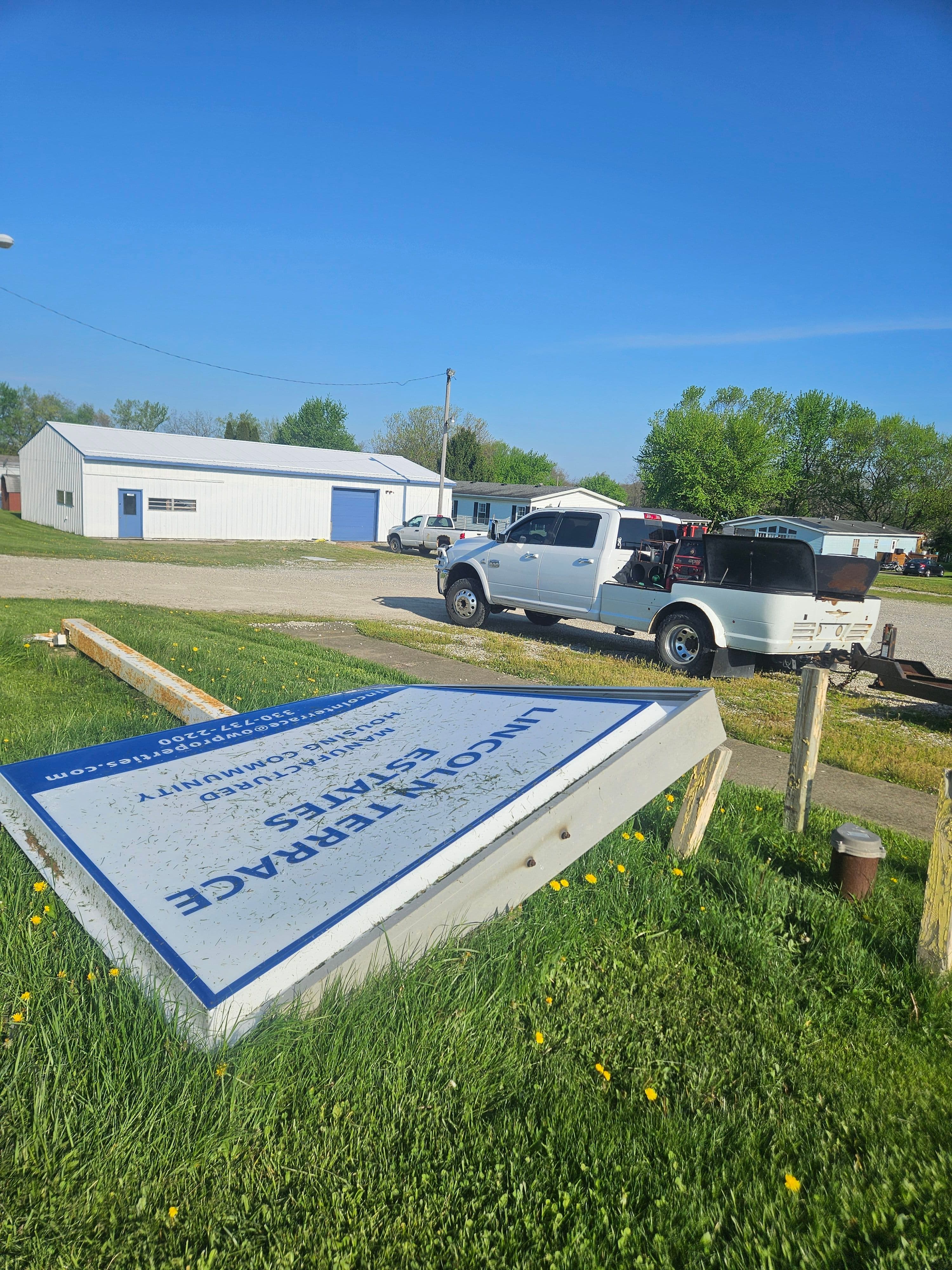 Project Wind-Downed 17-Foot Sign Repaired and Welded Back Stronger image