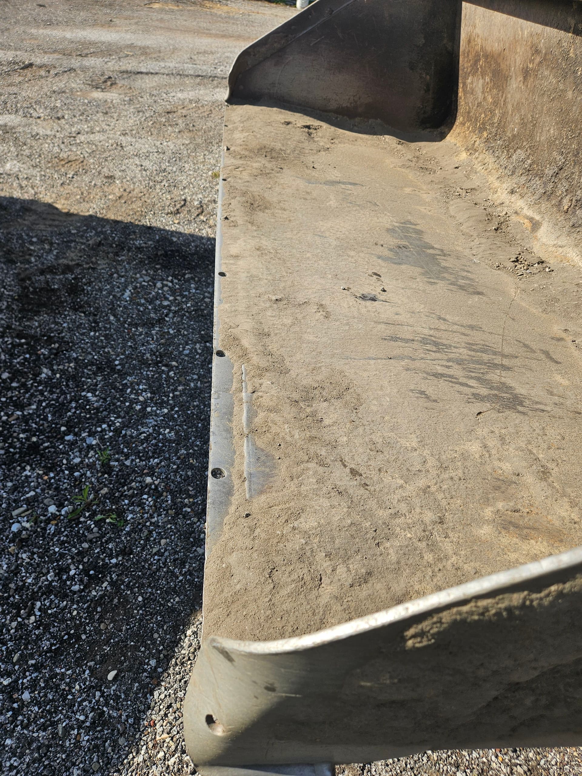 Skid Steer Bucket Repair - New Cutting Edge and Crack Repair